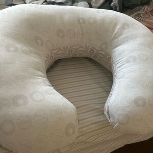Boppy White Nursing Pillow